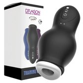 AnnaToys Dragon Zwart - Masturbator Voor Mannen Automatische Zuigen Mannelijke Machine Orale Vaginale Penis Vibrator Seksspeeltje Voor Mannen Masturbatie Cup Blowjobs Machine