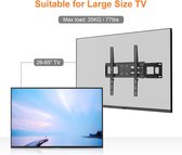 TV Muurbeugel, TV Beugel / TV Wall Bracket, Tiltable TV Bracket - LCD, OLED, Plasma Flat &Curved / BESPAAR RUIMTE 26-65 Inch