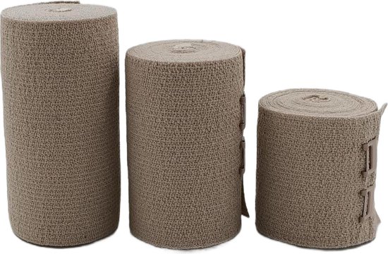 Hartmann - Lastodur Strong - steungevend - drukverband voor sterke compressie - 8cm x 7 meter