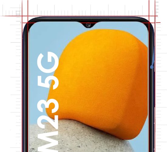 Protection d'écran pour Samsung Galaxy M23 5G - 2 Verres de protection Film d'écran en verre transparent