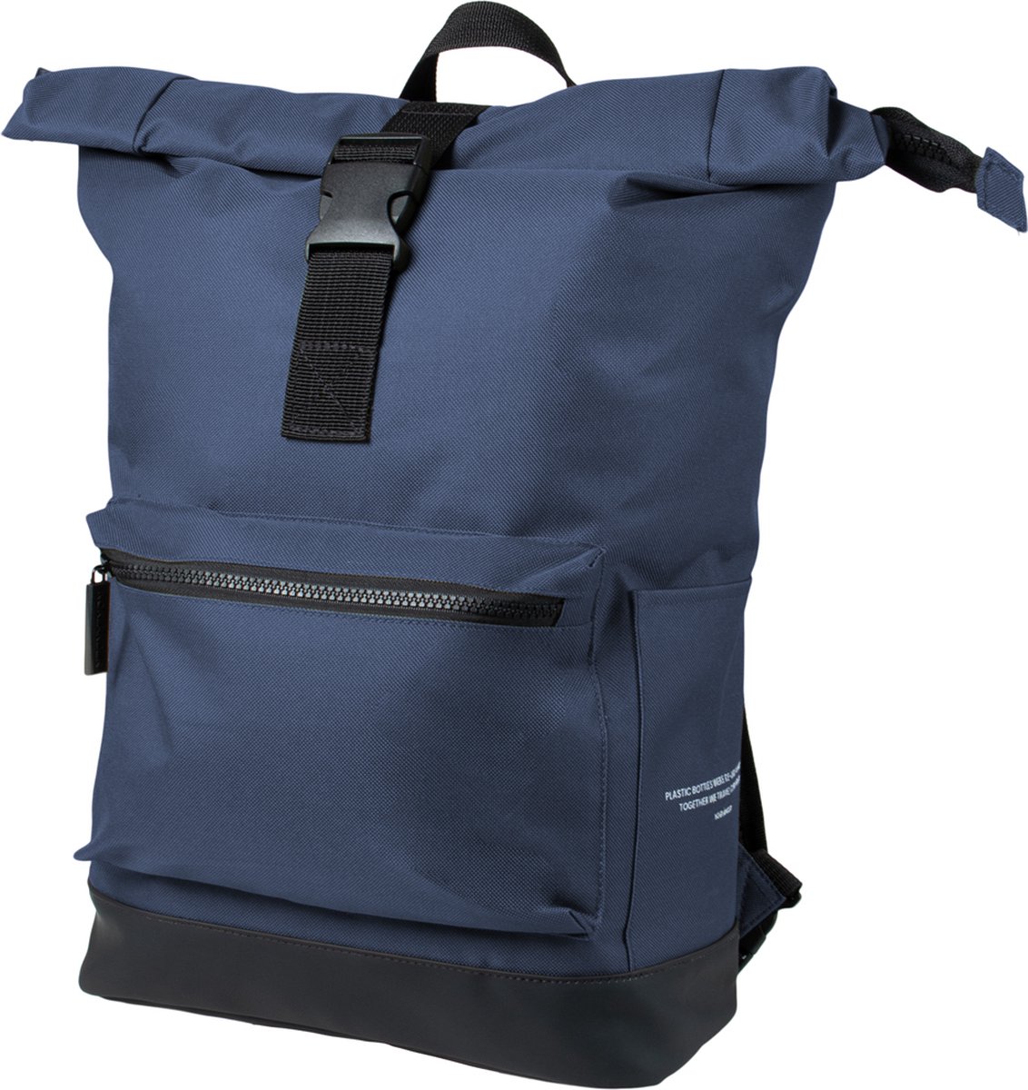 Nörlander Simply Green fiets rugzak 20L - Rolltop Rugzak - Duurzaam rPET - Blauw