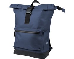 Nörlander Simply Green fiets rugzak 20L - Rolltop Rugzak - Duurzaam rPET - Blauw