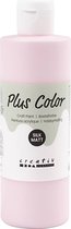 Plus Color Acrylverf, soft pink, 250 ml/ 1 fles
