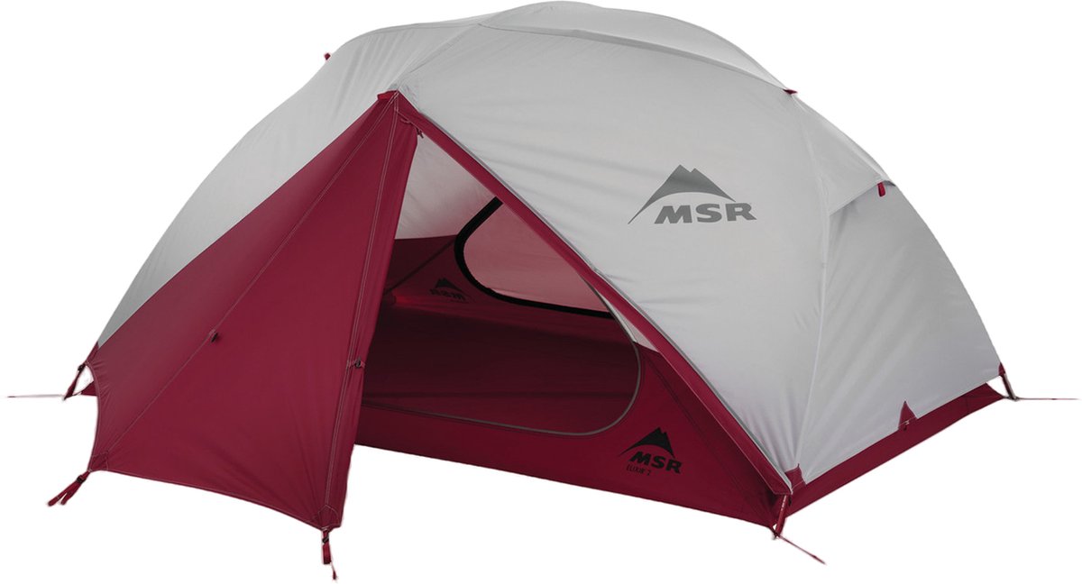 MSR Elixir 2 V2 Tent, gray/red