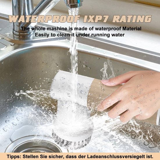 Review: Motionflow Elektrische Schoonmaakborstel - Schrobber met steel