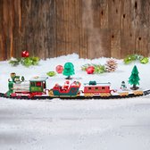 Train de Noël House of Seasons - 22 pièces - Rouge