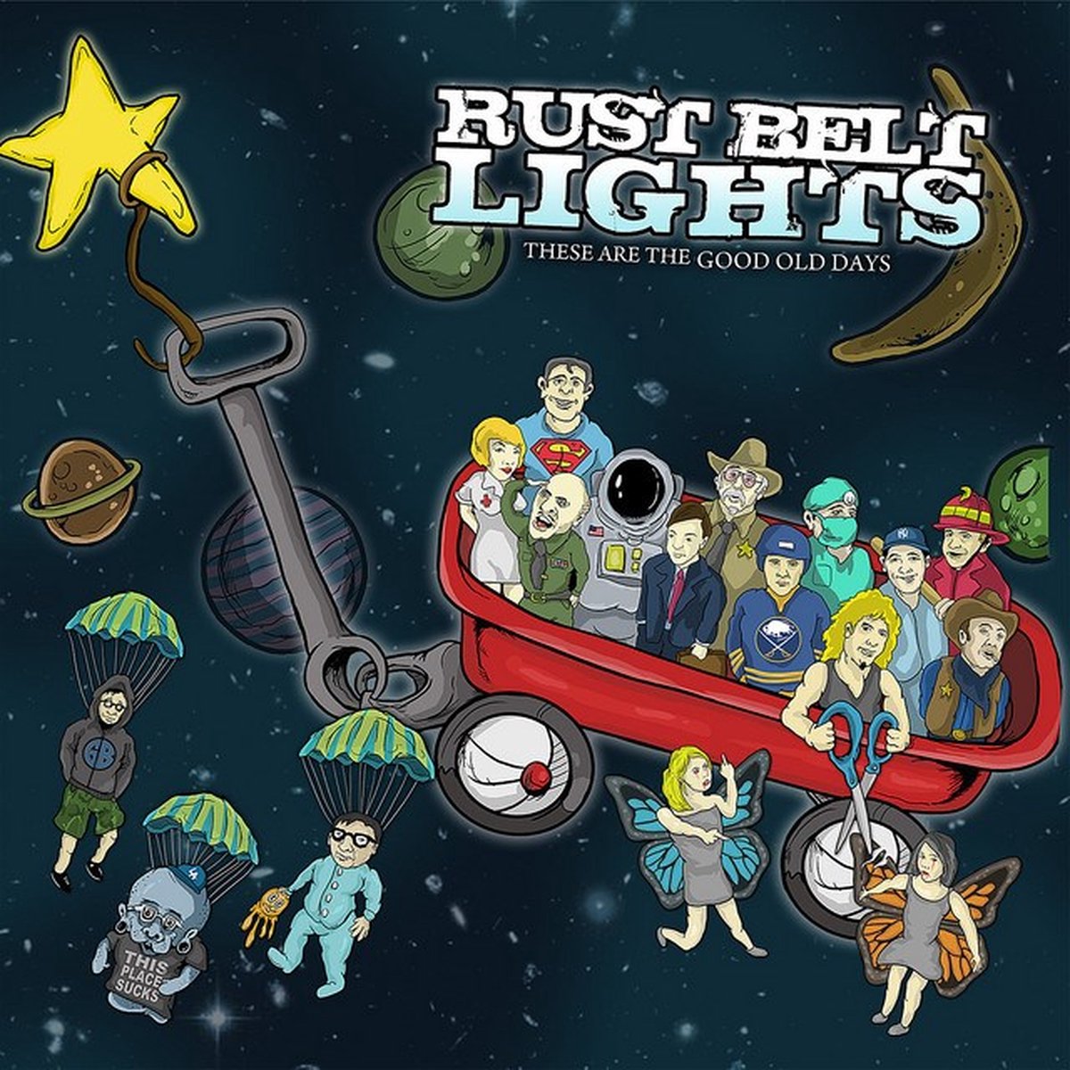 Rust Belt Lights - These Are The Good Old Days (CD)