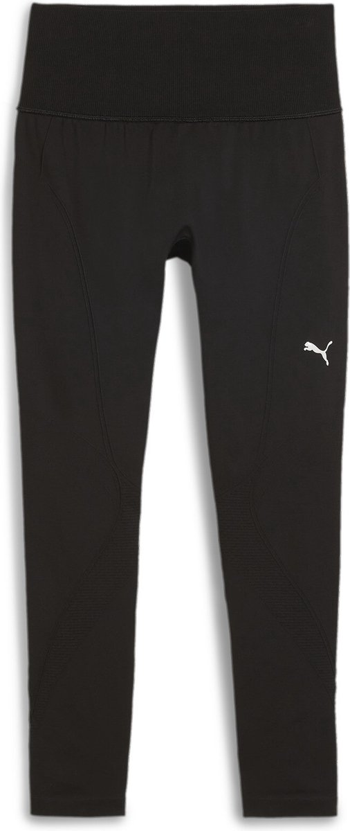 PUMA SHAPELUXE SEAMLESS HW FL TIGHTS Dames Sportlegging PUMA -Vapor Cat Zwart