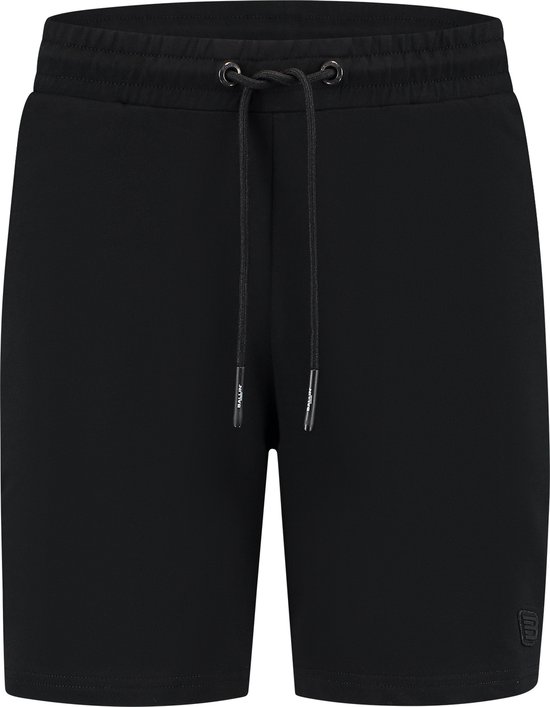 Ballin Amsterdam - Heren Regular fit Shorts Sweat - Black - Maat XS