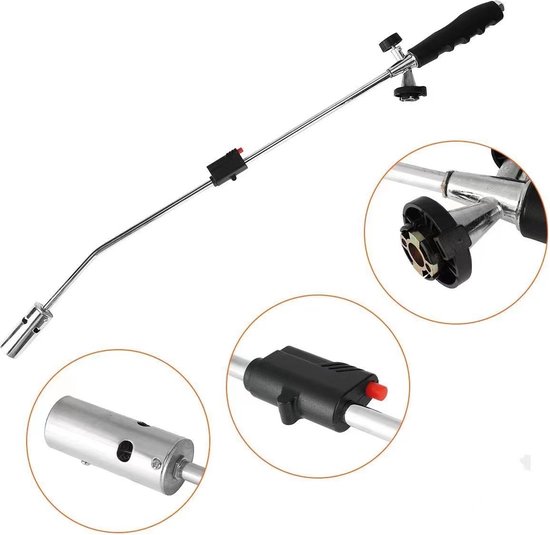 SMH LINE® Onkruidbrander - 80cm - Regelbaar - Piezo ontsteking