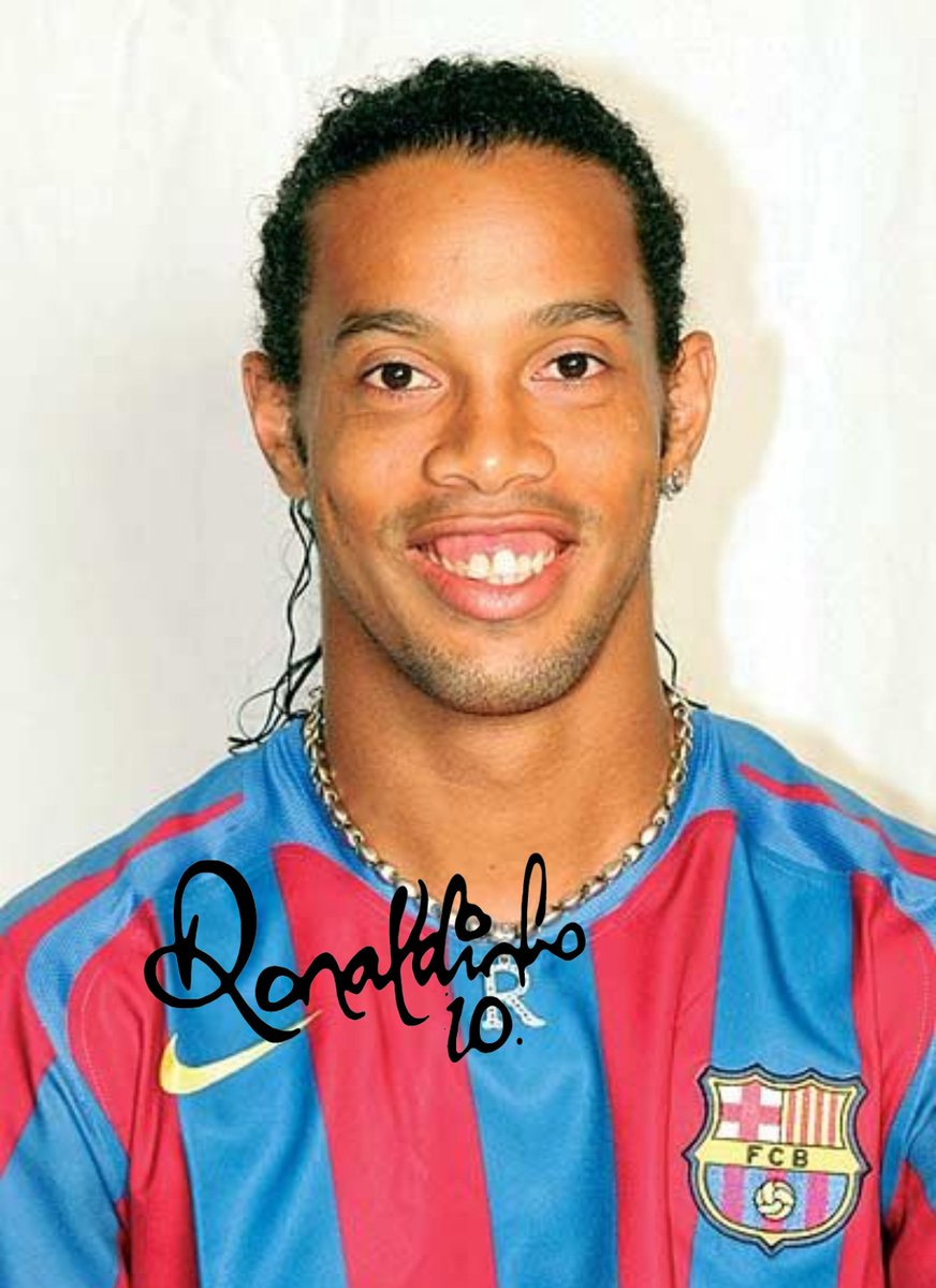 HWC Trading A4 Ronaldinho PSG Geschenke Gedrucktes HWC Trading A4 Ronaldinho PSG Geschenke Gedrucktes