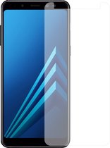 Telefoonglaasje Screenprotectors Geschikt voor Samsung Galaxy A8 2018 - Case Friendly - Gehard Glas Screenprotector Geschikt voor Samsung Galaxy A8 2018 - Beschermglas
