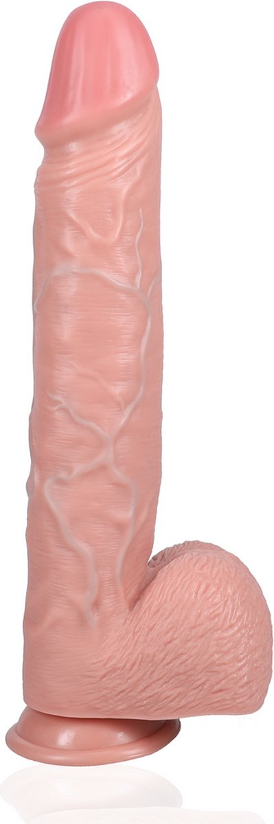 Goedkoopste Extra Large Straight with Balls 35,5 cm - Beige