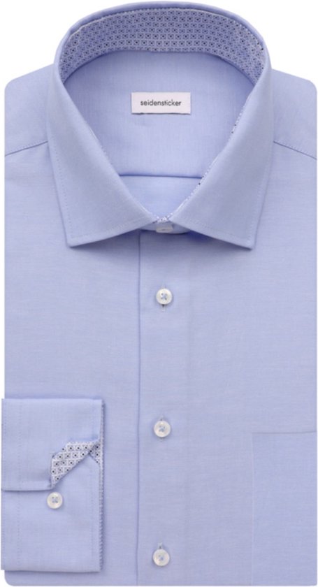 Seidensticker business overhemd blauw