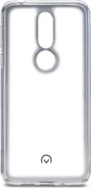 Mobilize Gelly Doorzichtig Telefoonhoesje geschikt voor Nokia 7.1 Hoesje Flexibel TPU Backcover - Transparant