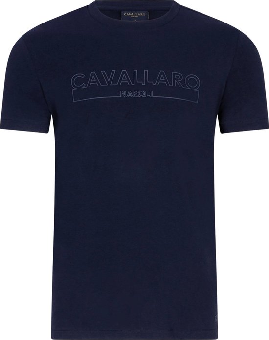 Cavallaro Napoli - Beciano T-Shirt Logo - Heren - Regular-fit