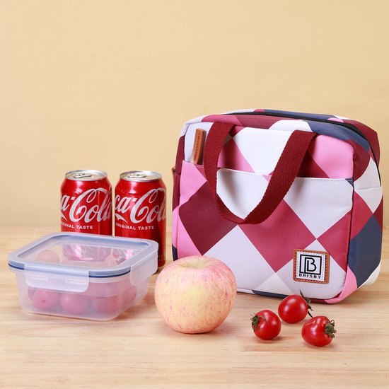 Brisby 4 Laags Geïsoleerde Koeltas - Lunchtas - Kolftas 4 liter - Blok Rose van Brisby — afbeelding 5