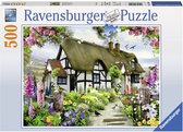 Ravensburger puzzel Idyllische cottage - Legpuzzel - 500 stukjes