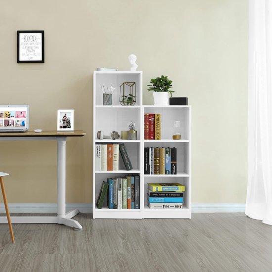 support viper, support debout, pour salon, chambre à coucher, bureau à domicile, design élégant - boîtes, étagères, bibliothèque 24P x 40L x 93H centimètres