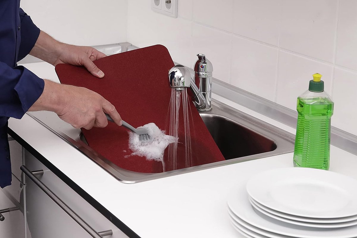 Hoogwaardige Vilt Tafelset - Set van 6 Afwasbare Onderzetters | Placemats 44 x 32 cm | Duurzaam en Veganistisch — cadeau in Wonen & Interieur - foto 4