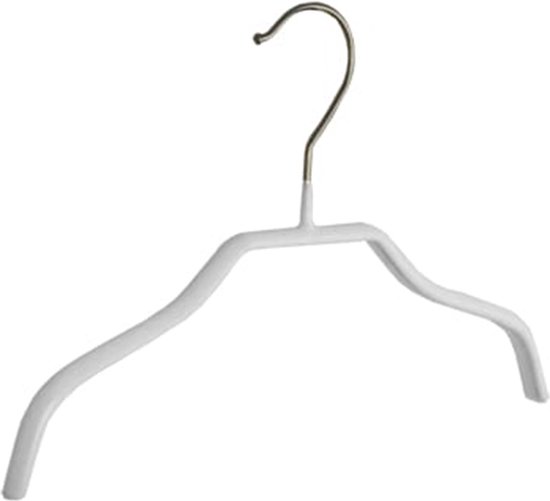 De Kledinghanger Gigant - 10 x Blousehanger / shirthanger / kinderhanger lotushout wit De Kledinghanger Gigant - 10 x Blousehanger / shirthanger / kinderhanger lotushout wit