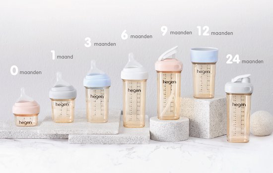Hegen Babyfles 150ml PPSU 2-pack van Hegen — afbeelding 4