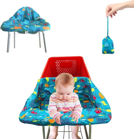 Housse de caddie, housse universelle pour petits enfants, chaise