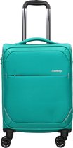 Travelbags à Bagage à main valise souple / Trolley / Valise de voyage - The Base Soft - 55 cm - Vert