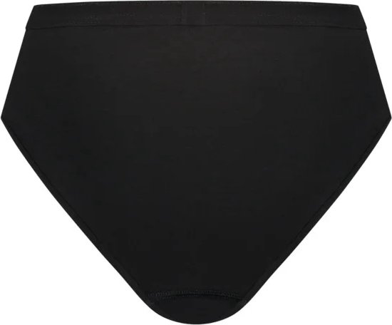 Zwarte hoge slip.
