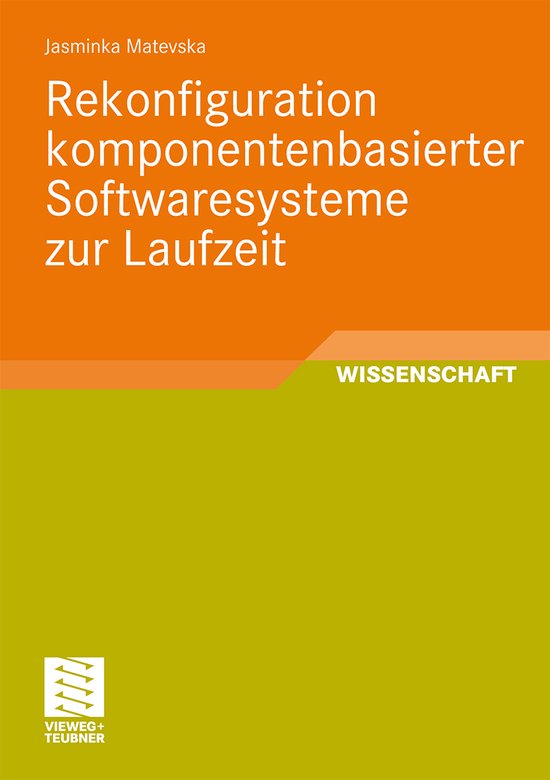Rekonfiguration komponentenbasierter Softwaresysteme zur Lau ... - cover