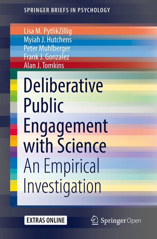 Deliberative Public Engagement with Science - cover