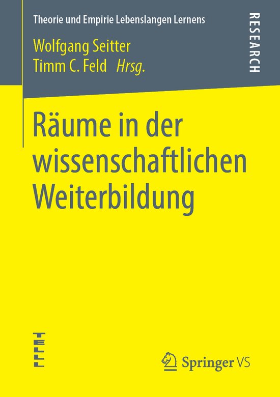 Raeume in der wissenschaftlichen Weiterbildung - cover