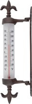 Esschert Design Thermomètre Lance 9,4 Cm X 29,5 Cm Brun Acier