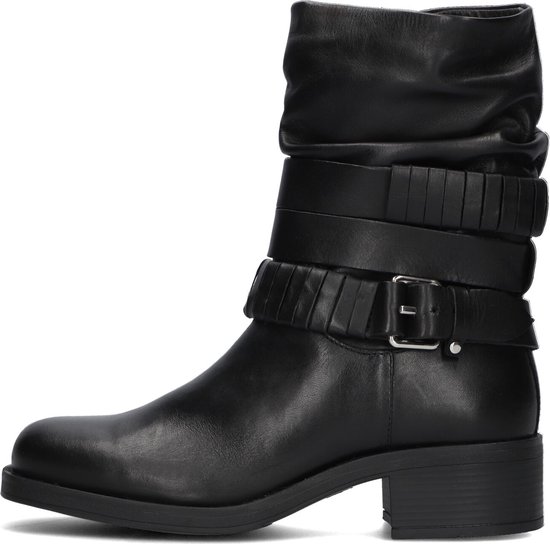 Omoda Modular-03 Enkellaarsjes - Enkelboots met rits - Dames - Zwart - Maat 43