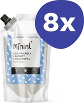 Miniml Wasmiddel Fresh Linen - 1L Refill (8x 1L)