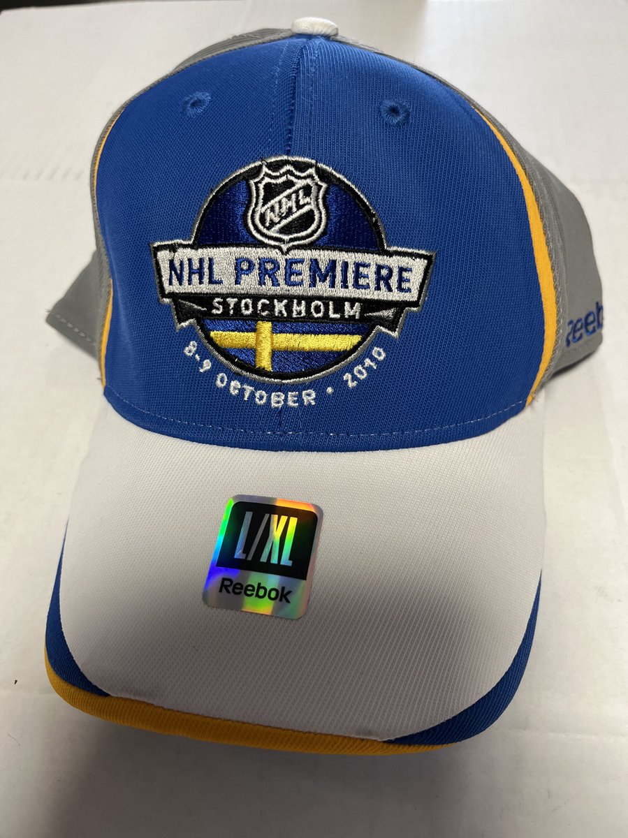 IJshockey cap Sr. NHL Premiere Stockholm 2010 Grijs