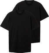 TOM TAILOR double pack crew neck tee Heren T-shirt - Maat XL