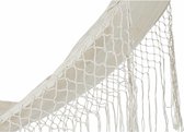 Hangmat DKD Home Decor Beige Polyester Katoen Pijnboom Franjes (280 x 100 x 130 cm)