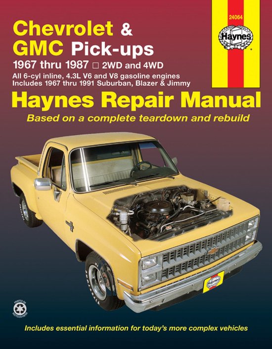 Chevrolet & Gmc Pick-Ups Automotive Repair Manual/Chevrolet  ... - cover