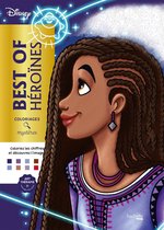 Disney Coloriages Mystères Best of Héroïnes - Hachette Heroes - Kleuren op nummer kleurboek voor volwassenen