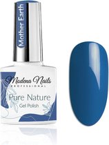 Modena Nails UV/LED Gellak Pure Nature - Mother Earth - Donkerblauw - Glanzend - Gel nagellak