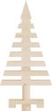 vidaXL - Kerstdecoratie - kerstboom - 60 - cm - massief - grenenhout