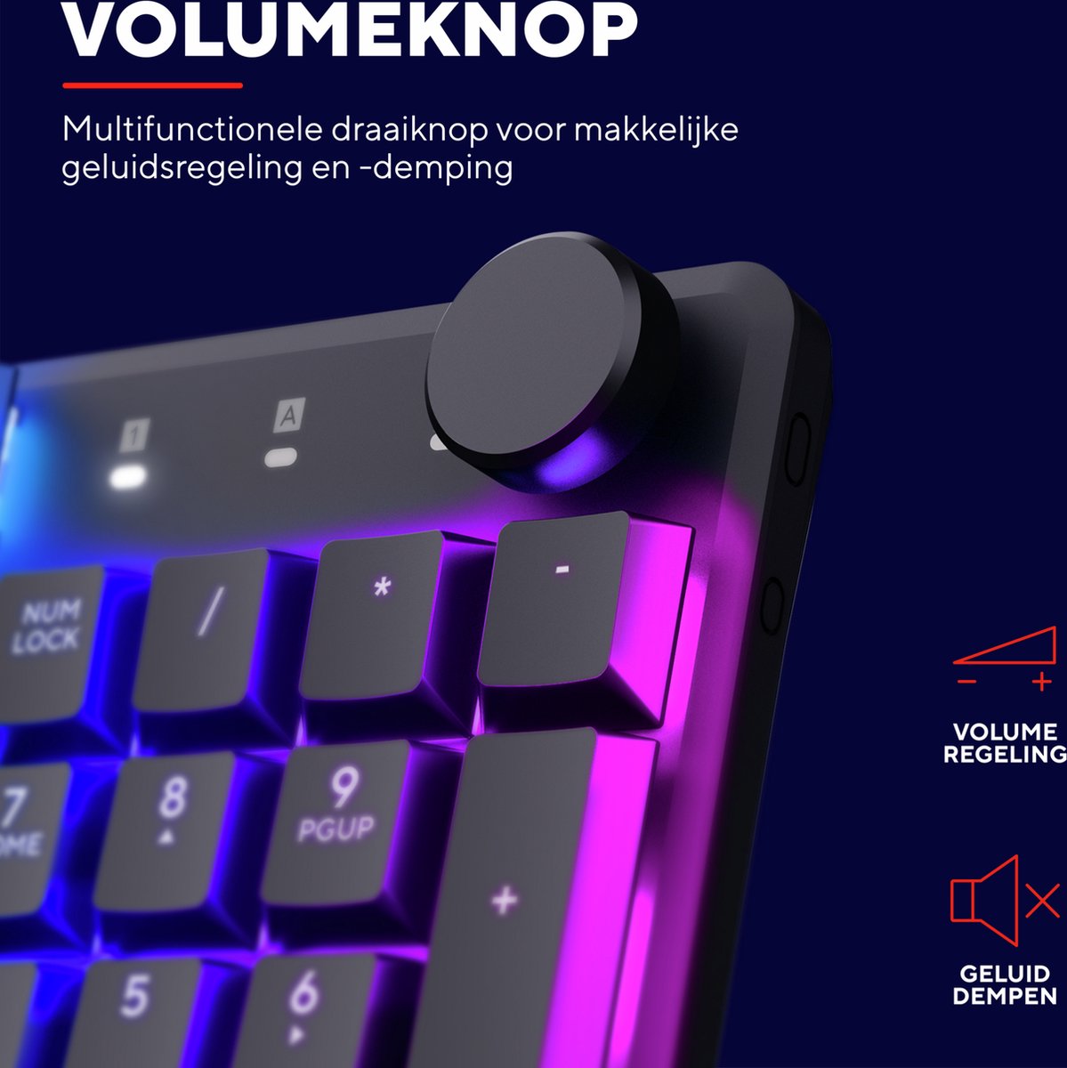 Trust GXT 866 Torix - Mechanisch gaming toetsenbord - Full