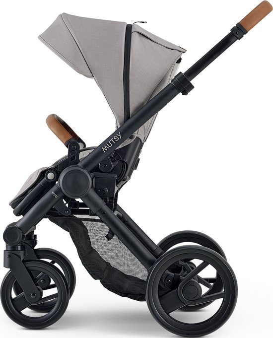 Mutsy Evo Kinderwagen - Snel Opvouwsysteem - Lichtgewicht Frame - Concrete  | bol