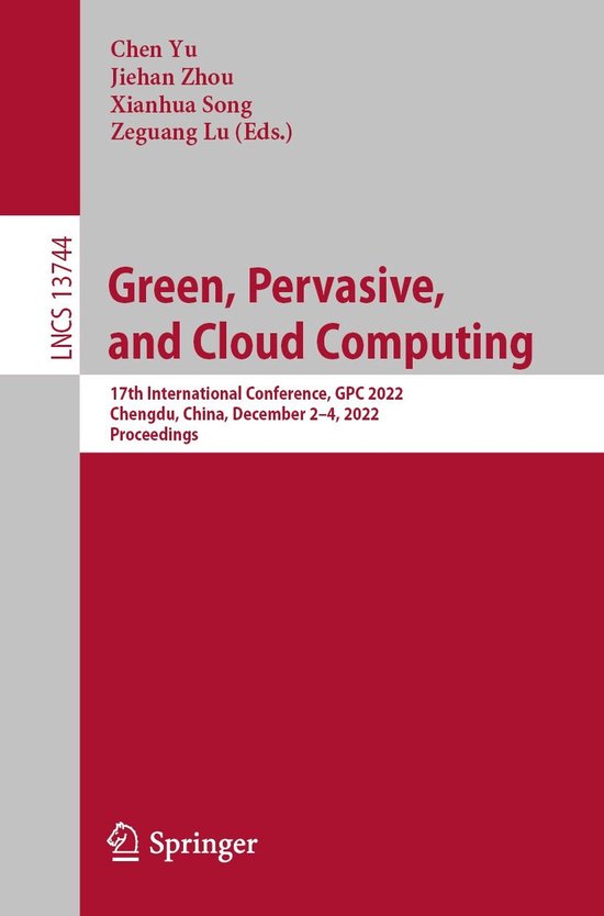 Springer Nature Proceedings Computer Science - Green, Pervas ... - cover