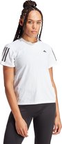 T-shirt adidas Performance Own The Run - Femme - Wit- M