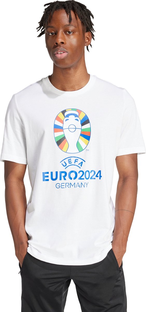 adidas Performance Official Emblem T-shirt - Heren - Wit- M