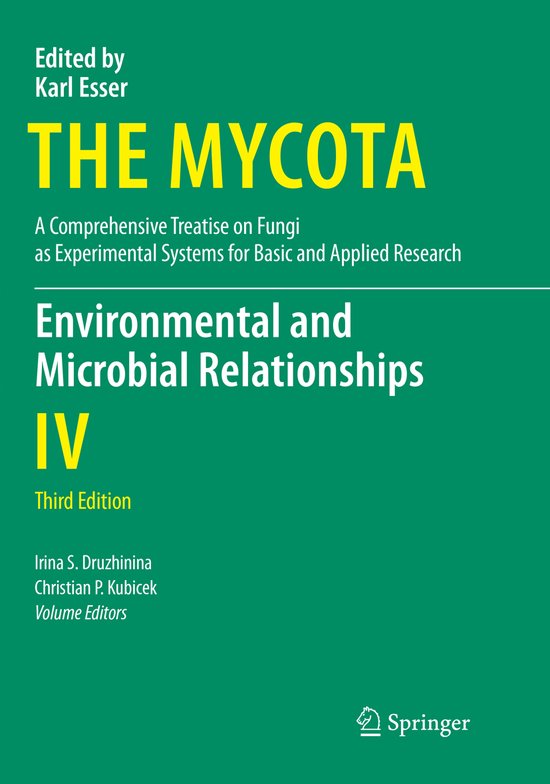 The Mycota4- Environmental and Microbial Relationships - cover