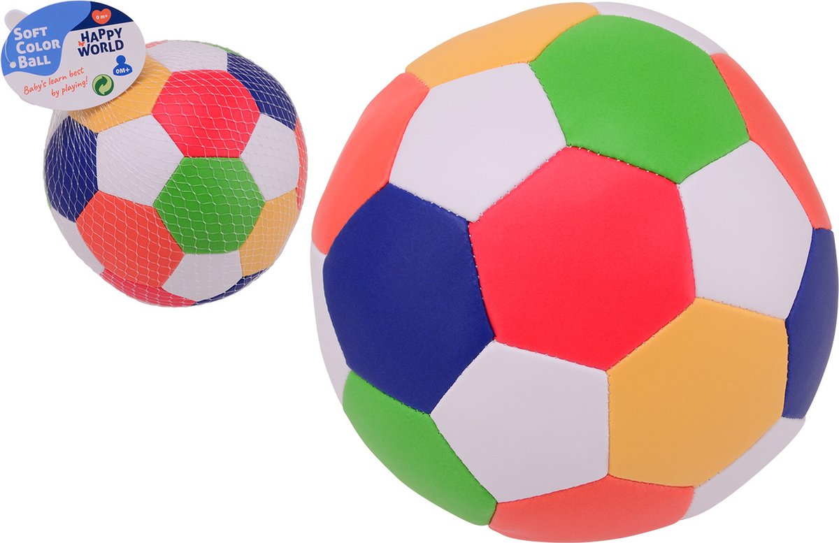 Happy World Zachte Bal. 15cm