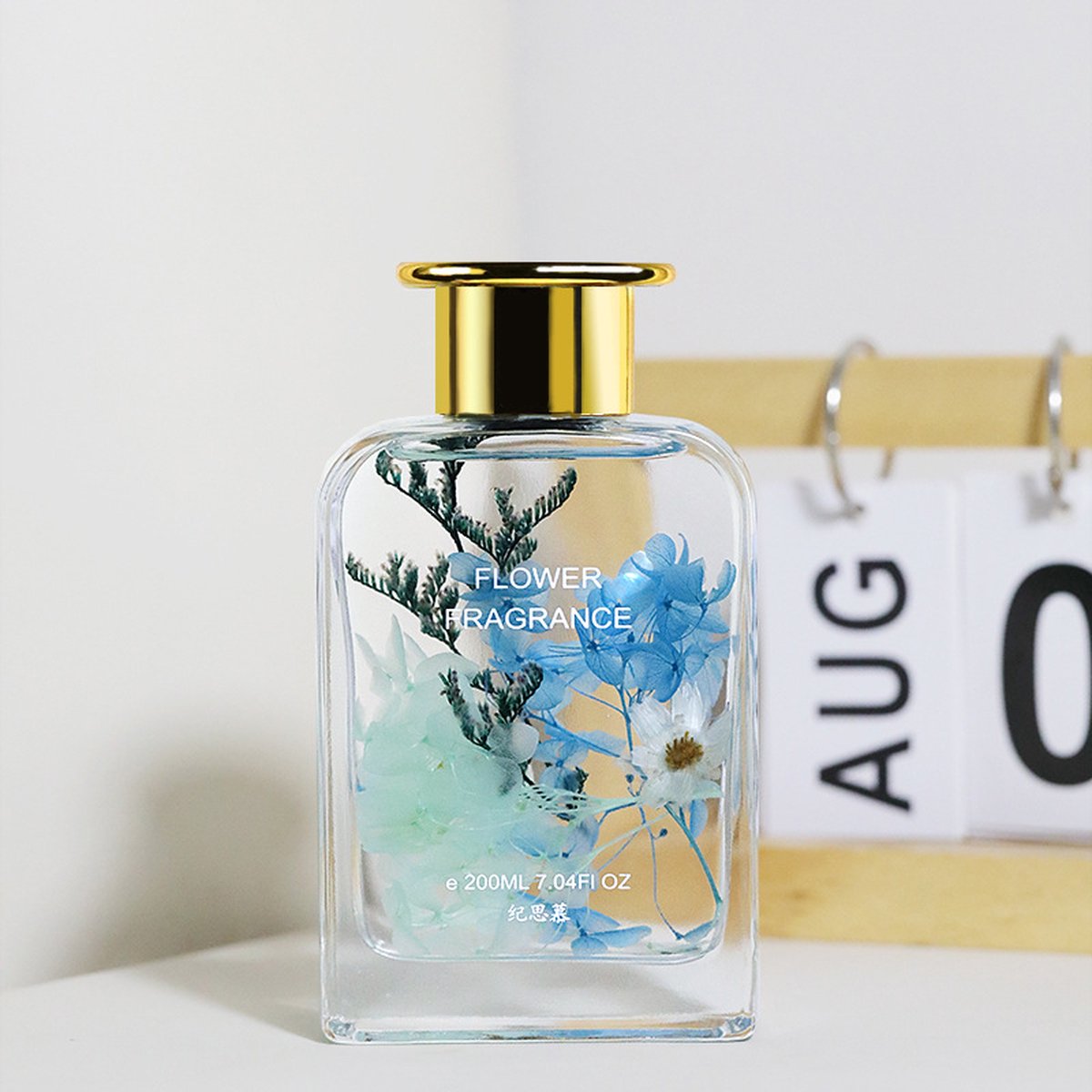 Luchtverfrisser voor thuis/frisse en duurzame geur/aromatherapie/spa/ bad/fintess/ club/ restaurant/winkel 200 ml Blauwe Windgong